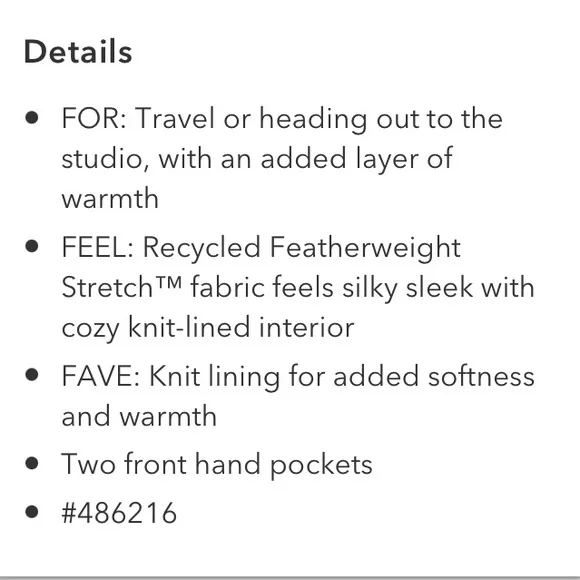 Athleta Attitude Lined Pant Size 6 - Picture 6 of 8